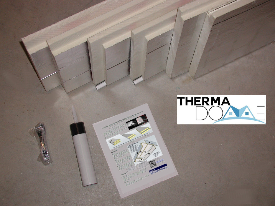 Therma-Dome Pull Down Attic Stair Cover - Express Insulation
