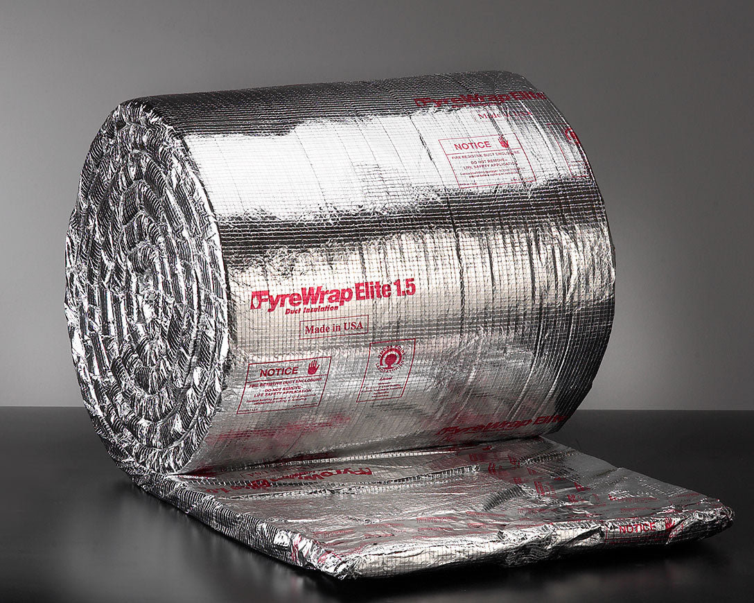 Unifrax FyreWrap® Elite® 1.5 Duct Insulation – Grease Duct