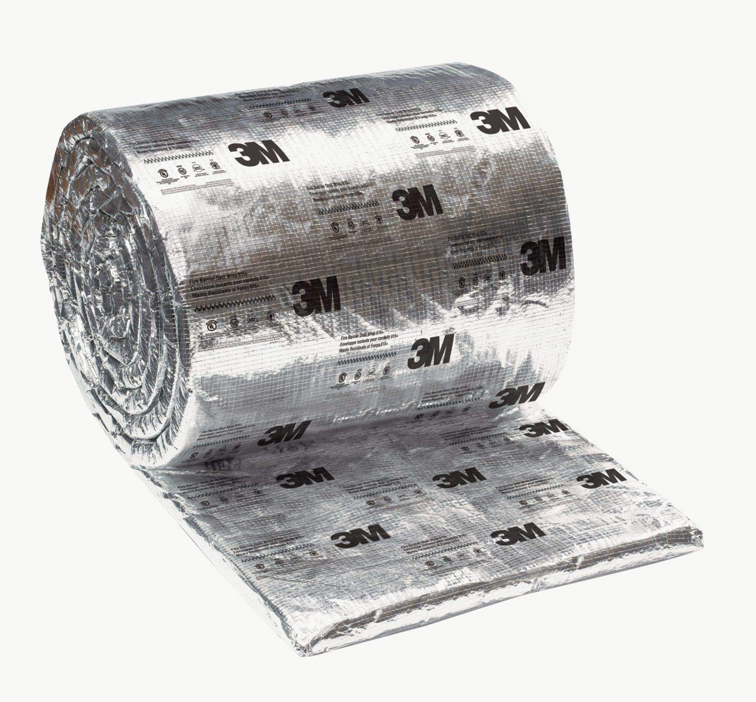 3M 615+ Fire Barrier Duct Wrap Grease Duct Wrap, Fire Rated Duct Wrap