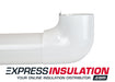 90 Degree PVC Fitting Cover - Express Insulation