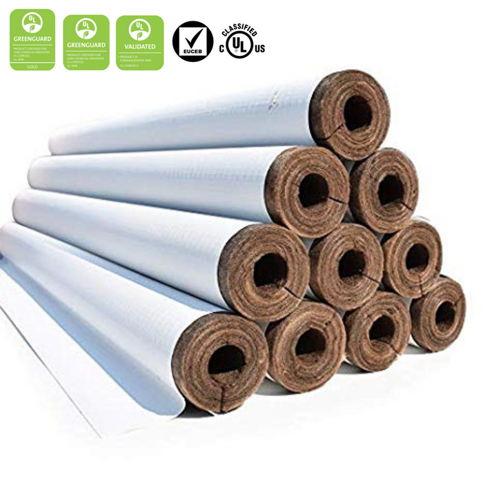 Fiberglass Pipe Insulation Formaldehyde Free