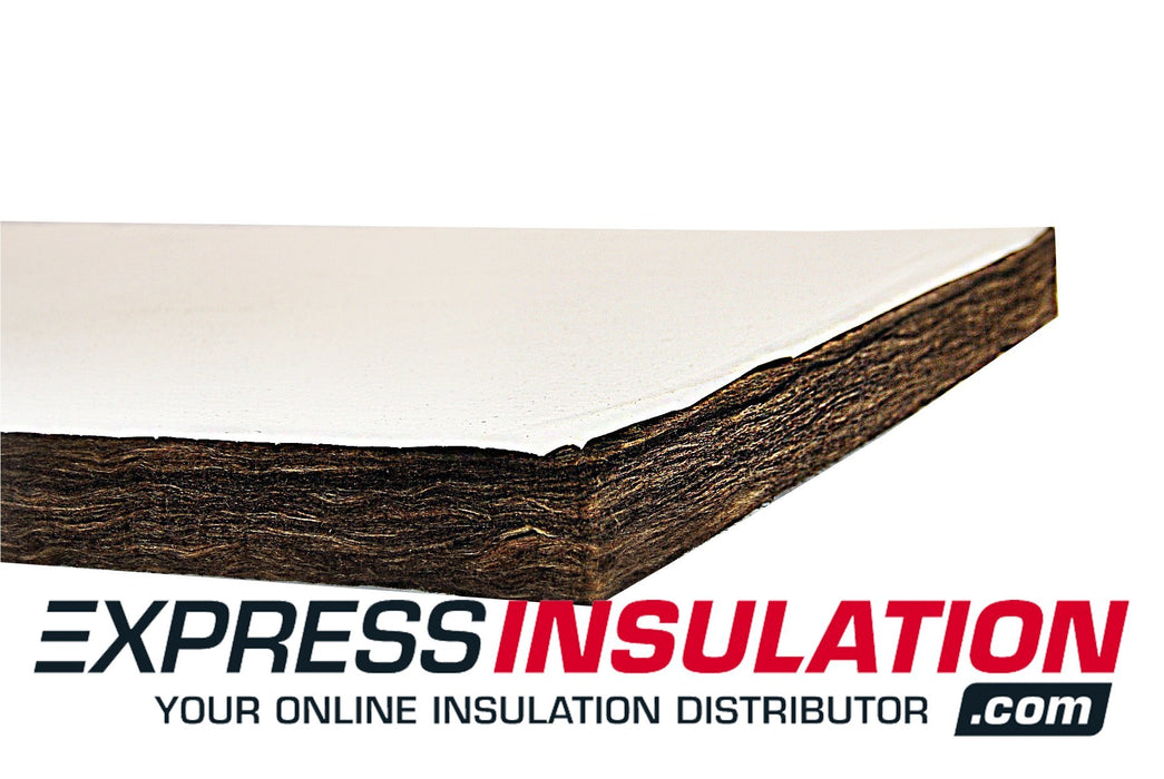Fiberglass Duct Board ASJ Faced (White) - Express Insulation