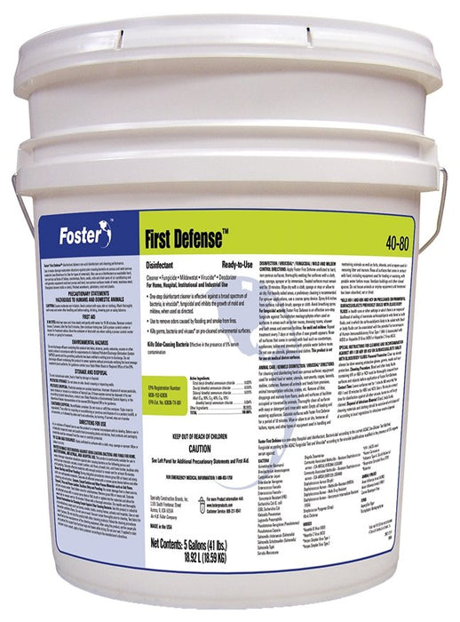 Foster® First Defense™ 40-80 Disinfectant (5GL) - Express Insulation
